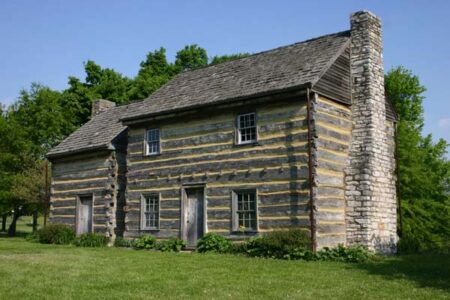 A New Homestead Cabin in the Country Image